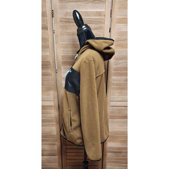 Monet Skateboards Soft Hoodie Jacket Adults Size Medium Brown Full Zip Everyday - Picture 6 of 8